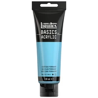 Acrylique liquitex basics - bleu clair permanent - 118ml