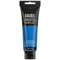 Acrylique liquitex basics - bleu de ceruleum imitation - 118ml