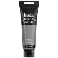 Acrylique liquitex basics - gris neutre - 118ml