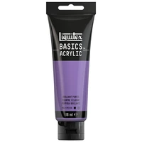 Acrylique liquitex basics - pourpre brillant - 118ml