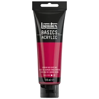 Acrylique liquitex basics - rouge cadmium foncé imit - 118ml