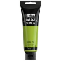 Acrylique liquitex basics - vert olive clair - 118ml