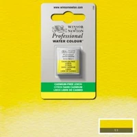 Aquarelle extra-fine aquarelle winsor & newton professional watercolour  -  demi-godet citron sans cadmium -  (898)