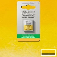 Aquarelle extra-fine aquarelle winsor & newton professional watercolour  - demi-godet  demi-godet jaune sans cadmium -  (890)