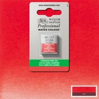 Aquarelle extra-fine aquarelle winsor & newton professional watercolour  -  demi-godet rouge sans cadmium -  (901)