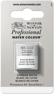 Aquarelle winsor & newton professional watercolour  - demi-godet blanc de chine  -  150