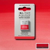 Aquarelle winsor & newton professional watercolour  - demi-godet rouge -  726