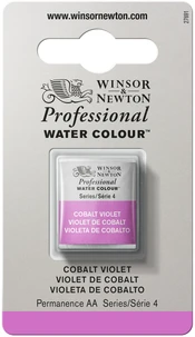 Aquarelle winsor & newton professional watercolour  - demi-godet violet cobalt  -  192