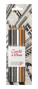 Blister x6 crayons assortis