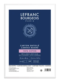 Carton entoilé blanc lefranc bourgeois - 10 paysage