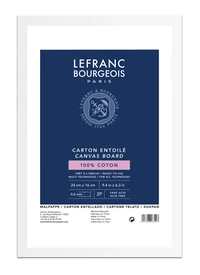 Carton entoilé blanc lefranc bourgeois - 2 paysage