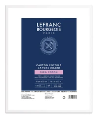 Carton entoilé blanc lefranc bourgeois - 6 figure