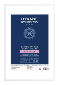 Carton entoilé blanc lefranc bourgeois - 6 paysage