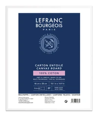 Carton entoilé blanc lefranc bourgeois - 8 figure