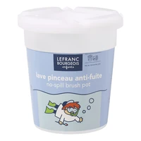 Lave pinceau anti-fuite