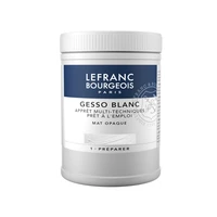 Lefranc bourgeois additif gesso blanc - 500ml
