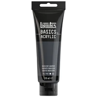 Liquitex basics 118 ml graphite iridescent