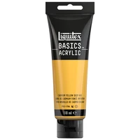 Liquitex basics 118 ml jaune de cadmium foncé imitation