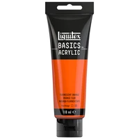 Liquitex basics 118 ml orange fluo