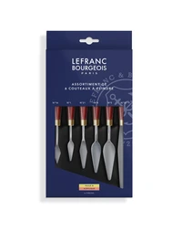Set 6 couteaux à peindre - lefranc bourgeois