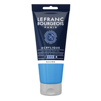 Tube acrylique fine lefranc bourgeois - bleu rex - 80ml