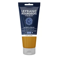 Tube acrylique fine lefranc bourgeois - ocre jaune - 80ml