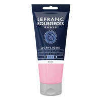 Tube acrylique fine lefranc bourgeois - rose - 80ml
