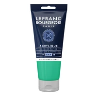 Tube acrylique fine lefranc bourgeois - vert veronese imitation - 80ml