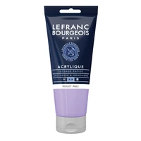 Tube acrylique fine lefranc bourgeois - violet pâle - 80ml