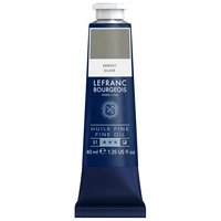 Tube huile fine lefranc bourgeois - argent - 40ml