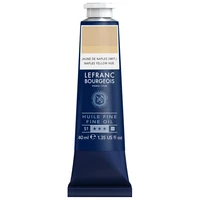 Tube huile fine lefranc bourgeois - jaune de naples (imit) - 40ml