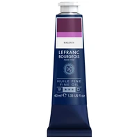 Tube huile fine lefranc bourgeois - magenta - 40ml