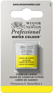 w&n aqua artists water colour 1/2g 086 jaune cadmium citron