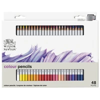 Winsor & newton studio collection crayons couleur boite metal - x48
