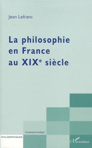 La philosophie en france au XIXe siècle