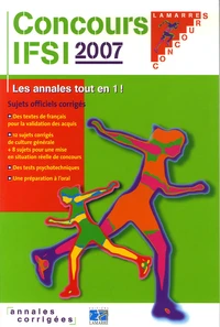 Concours IFSI 2007
