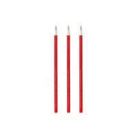 Set de 3 recharges pour stylo à encre gel effaçable rouge