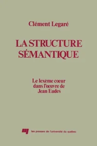 La structure sémantique