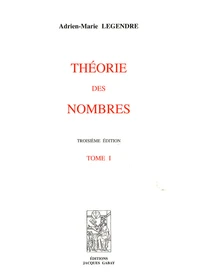Théorie des nombres
