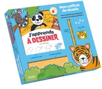 Mon coffret de dessin - J'apprends à dessiner les animaux