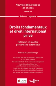 Droits fondamentaux et droit international privé