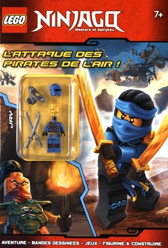  Lego - Lego Ninjago Masters of Spinjitzu - L'attaque des pirates de l'air ! Avec une figurine à assembler.