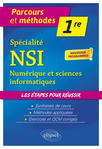 Spécialité NSI (numérique et sciences informatiques) 1re