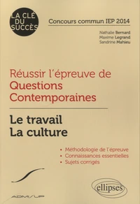 Réussir l'épreuve de questions contemporaines