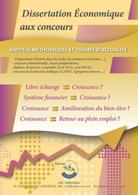 Dissertation économique aux concours