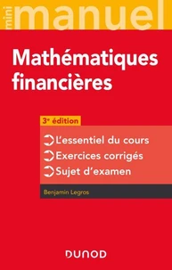 Mini-manuel - Mathématiques financières - 3e éd