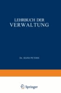 Lehrbuch der Verwaltung.