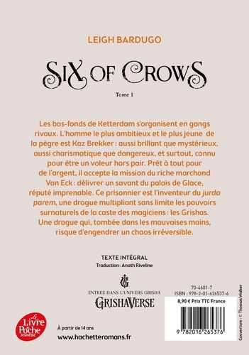 Six of Crows Tome 1