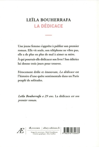 La dédicace