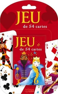 Leïla Brient - Jeu de 54 cartes - Rouge.